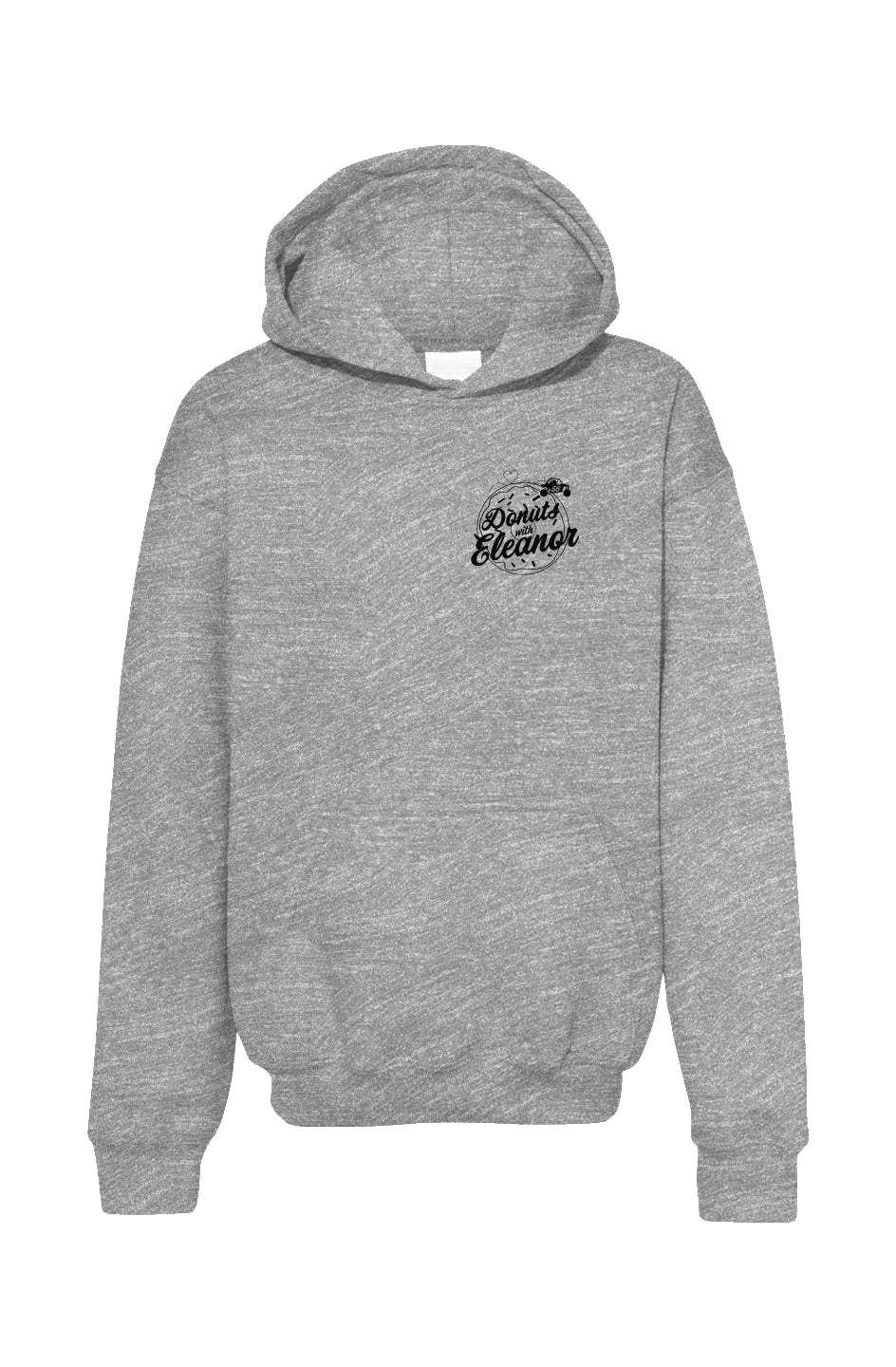 Black Logo Youth Hoodie | Eleanor Stanley