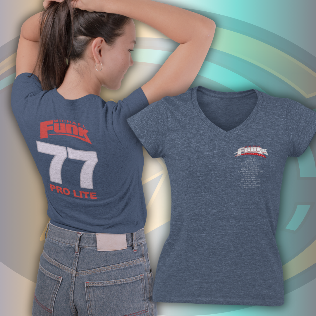 Women's V-Neck T-Shirt | Michael Funk