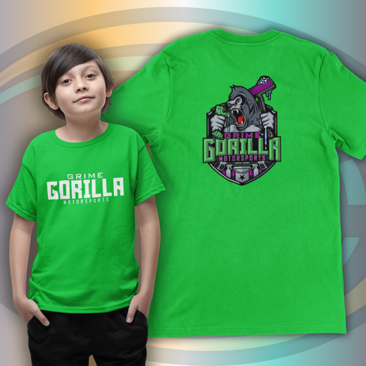Color Design Youth T-Shirt | Grime Gorilla Motorsports
