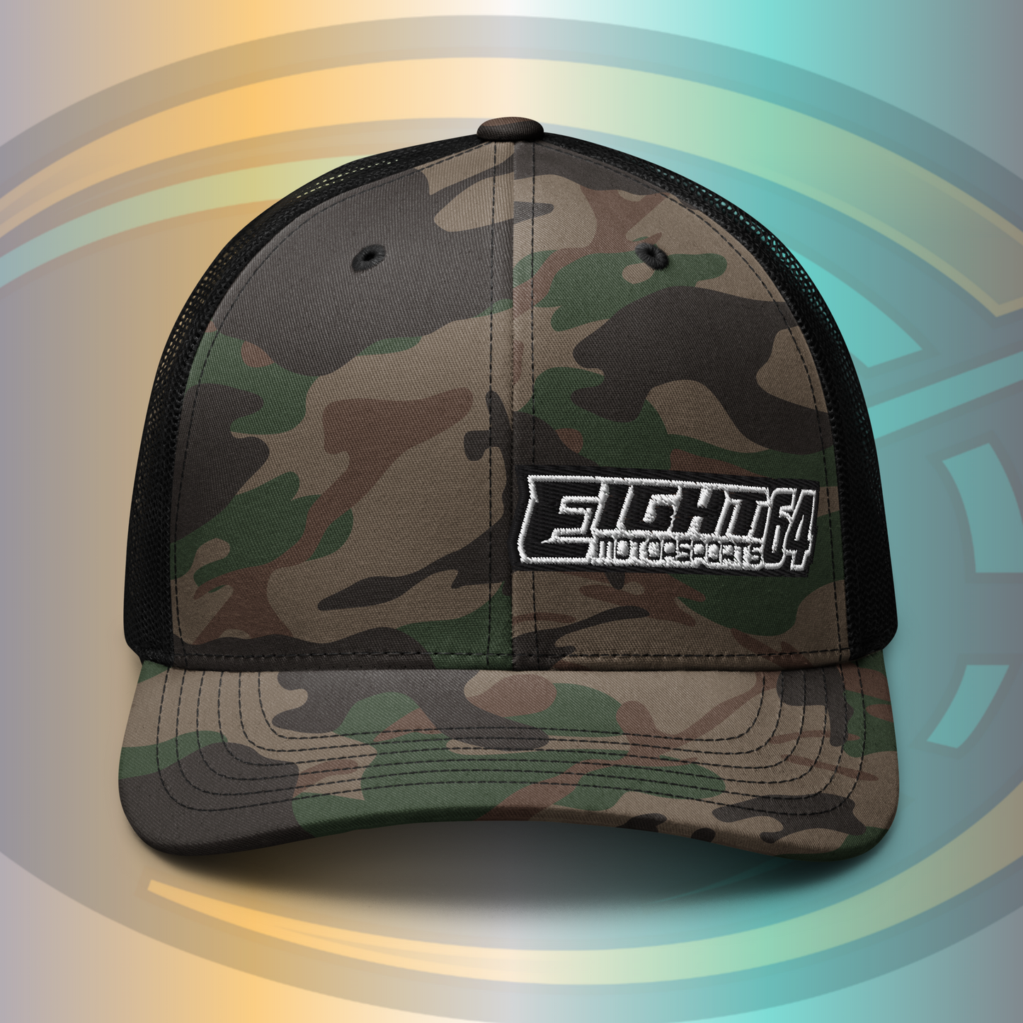 Camo Snapback Hat | Eight64 Motorsports