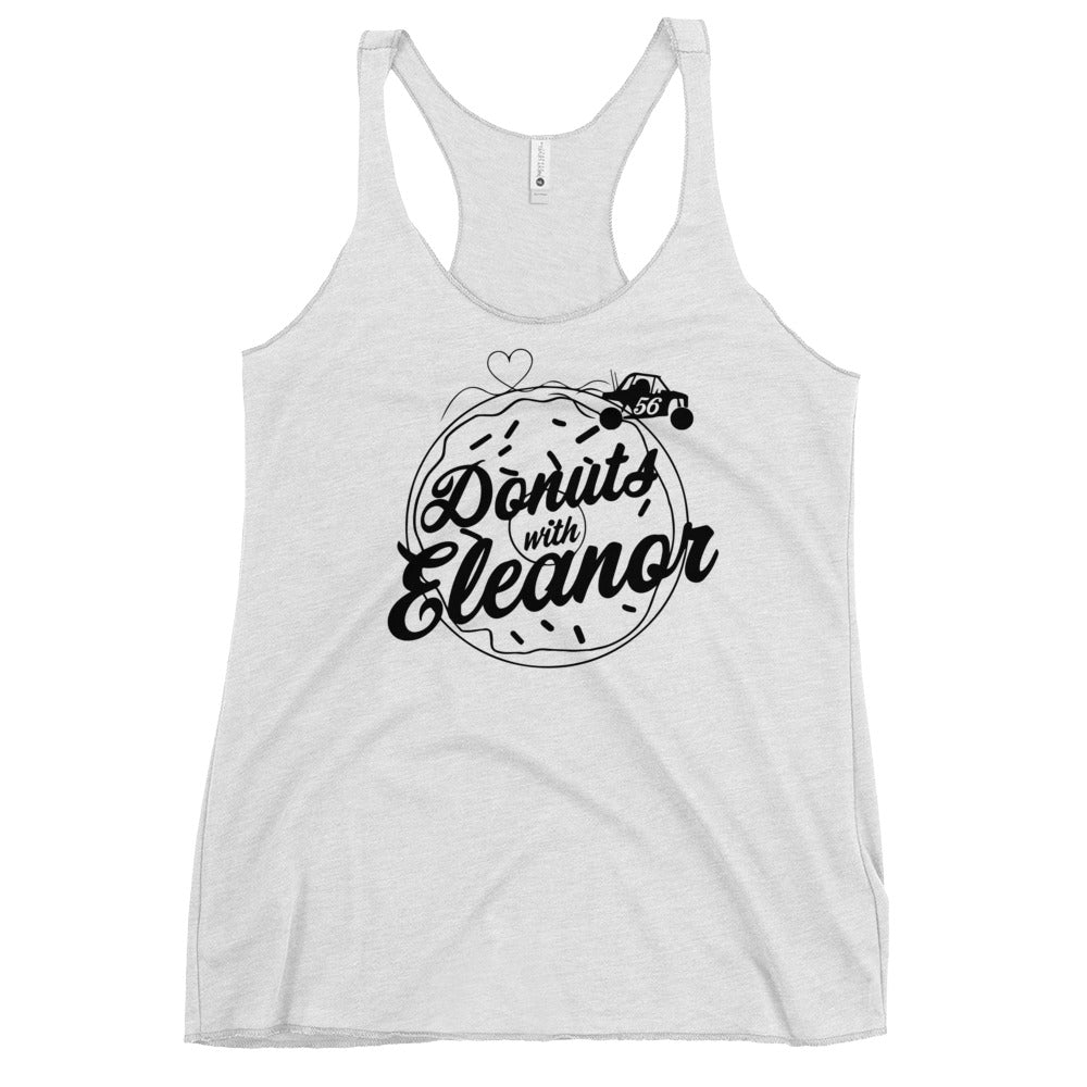 Black Logo Racerback Tank | Eleanor Stanley