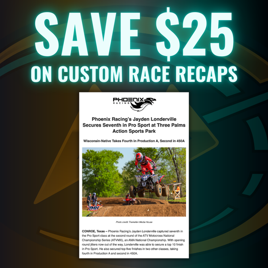 Custom Race Recaps