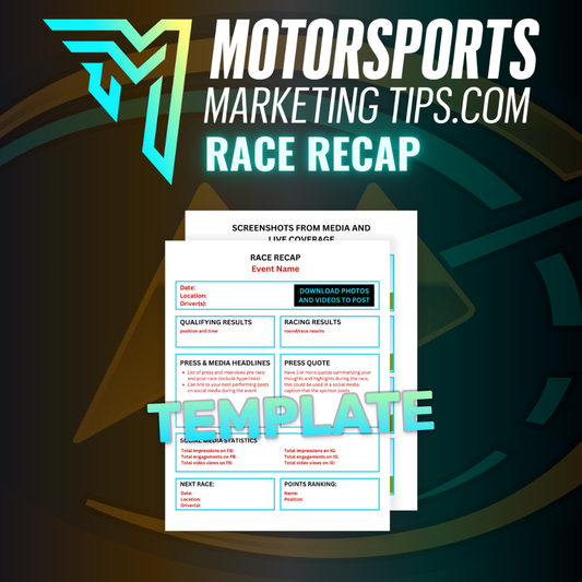 Race Recap Template