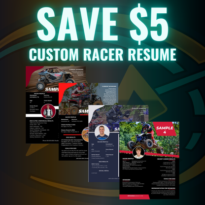 Custom Racer Resume