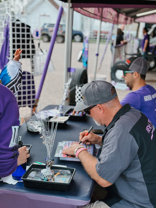 Autograph Session at the ROD Booth