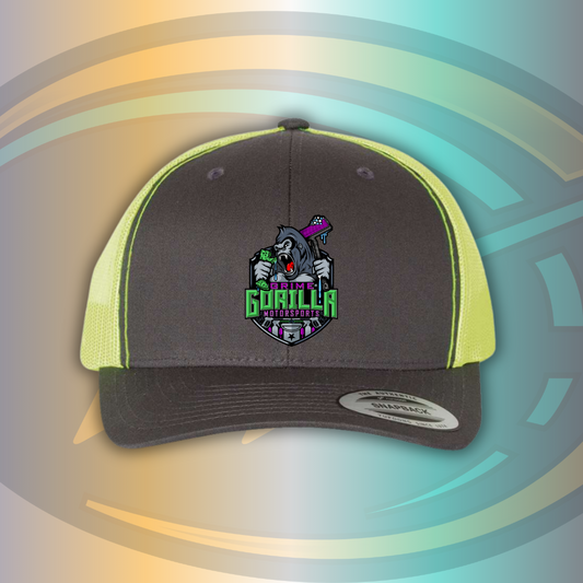 Color Design Snapback Hat | Grime Gorilla Motorsports