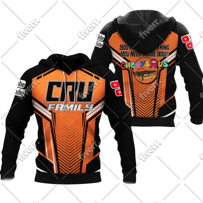 Custom All-Over Hoodie Design by Bellastudio